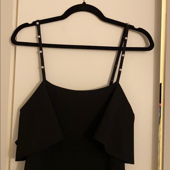 Lulu’s Pearl Spaghetti Strap Dress Size Large - Picture 2 of 4